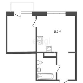 Квартира 38 м², 1-комнатная - изображение 1