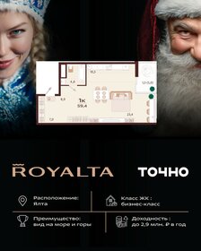 Квартира 59,4 м², 1-комнатная - изображение 1