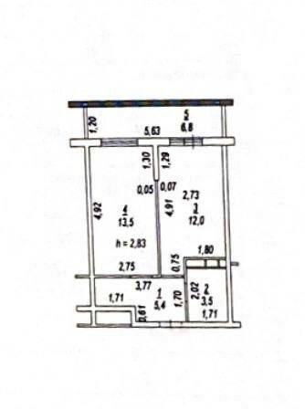 39,7 м², 1-комнатная квартира 5 800 000 ₽ - изображение 30