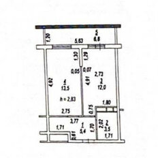 Квартира 41 м², 1-комнатная - изображение 1