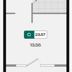 Квартира 23,6 м², студия - изображение 2