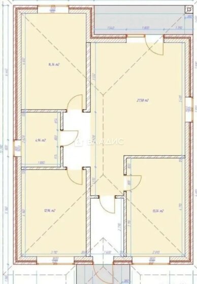59,7 м², 2-комнатная квартира 15 572 368 ₽ - изображение 30