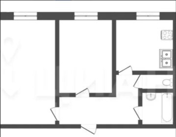 Квартира 54 м², 2-комнатная - изображение 2