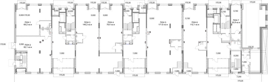 171,6 м², помещение свободного назначения - изображение 5