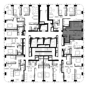 Квартира 42,5 м², 1-комнатная - изображение 3