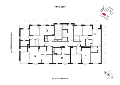 Квартира 37,1 м², 1-комнатная - изображение 2