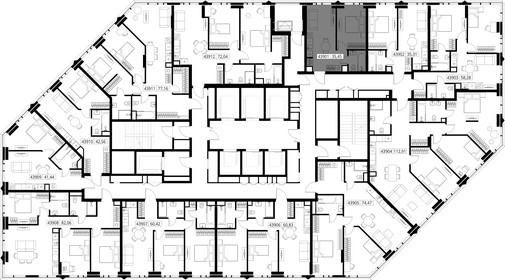 Квартира 35,5 м², 1-комнатная - изображение 3