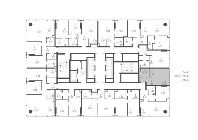 Квартира 28,5 м², студия - изображение 3