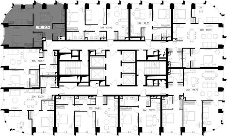 Квартира 65,7 м², 2-комнатная - изображение 3
