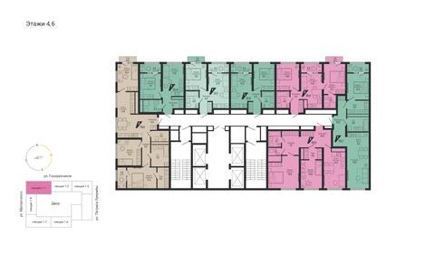 Квартира 49 м², 2-комнатная - изображение 3