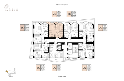 Квартира 41,2 м², 2-комнатная - изображение 2