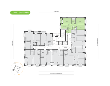 Квартира 76 м², 3-комнатная - изображение 2