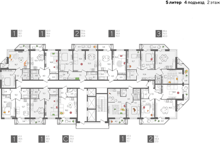 Квартира 49,3 м², 1-комнатная - изображение 1