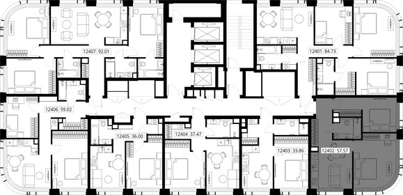 Квартира 57,6 м², 2-комнатная - изображение 2