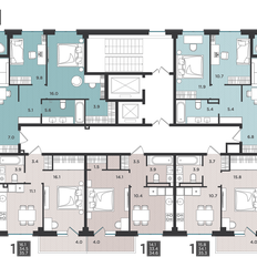 Квартира 34,6 м², 1-комнатная - изображение 2