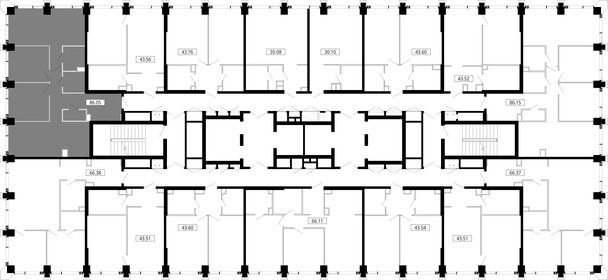 Квартира 85,9 м², 3-комнатная - изображение 3