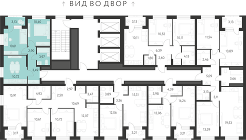 Квартира 43,7 м², 2-комнатная - изображение 2