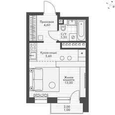 Квартира 69,3 м², 3-комнатная - изображение 1
