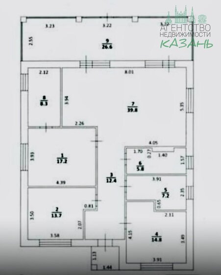 426 м² дом, 7 соток участок 74 900 000 ₽ - изображение 24