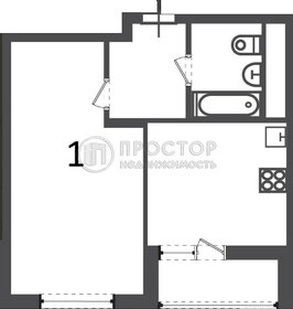 Квартира 40,3 м², 1-комнатная - изображение 1