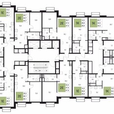 Квартира 44,7 м², 2-комнатная - изображение 2