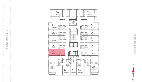 Квартира 22,6 м², студия - изображение 3