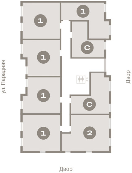 71,4 м², 3-комнатная квартира 10 732 000 ₽ - изображение 95