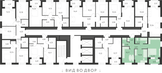 Квартира 50,7 м², 2-комнатная - изображение 2