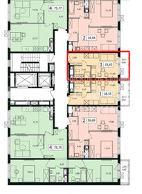 Квартира 18,5 м², студия - изображение 3