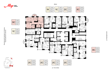 Квартира 58,2 м², 3-комнатная - изображение 2