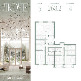 Квартира 268,2 м², 4-комнатная - изображение 1