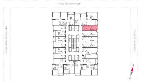 Квартира 25,2 м², студия - изображение 3