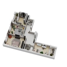 Квартира 94,6 м², 3-комнатная - изображение 5