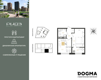 Квартира 36 м², 1-комнатная - изображение 1