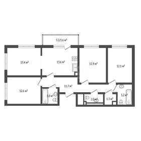 Квартира 89,2 м², 3-комнатная - изображение 1