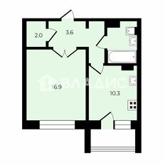 Квартира 40,5 м², 1-комнатная - изображение 2