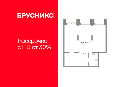 94,6 м², помещение свободного назначения - изображение 5