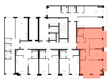 Квартира 87,9 м², 3-комнатная - изображение 2