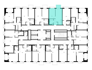 Квартира 36,7 м², 1-комнатная - изображение 2