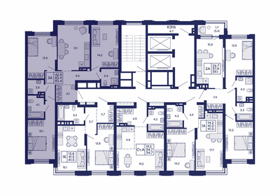 Квартира 83,4 м², 3-комнатная - изображение 2
