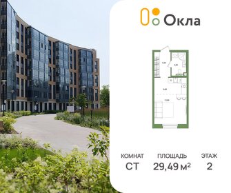 Квартира 29,5 м², студия - изображение 1