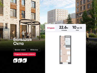 Квартира 22,6 м², студия - изображение 1