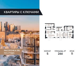 Квартира 266 м², 5-комнатная - изображение 1