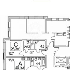 Квартира 54,2 м², 2-комнатные - изображение 4