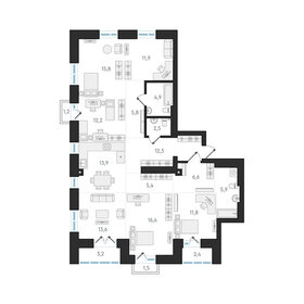Квартира 139 м², 6-комнатная - изображение 1