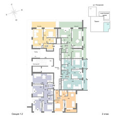 Квартира 46,3 м², 1-комнатная - изображение 2