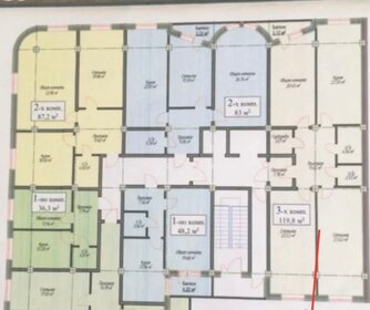 Квартира 83 м², 2-комнатная - изображение 1