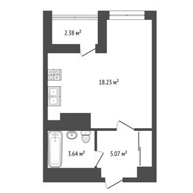 Квартира 28,1 м², студия - изображение 1