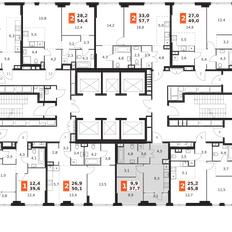 Квартира 37,7 м², 1-комнатная - изображение 4