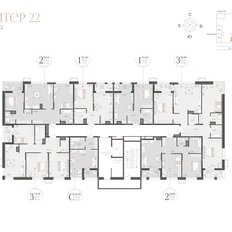 Квартира 53,7 м², 2-комнатная - изображение 2